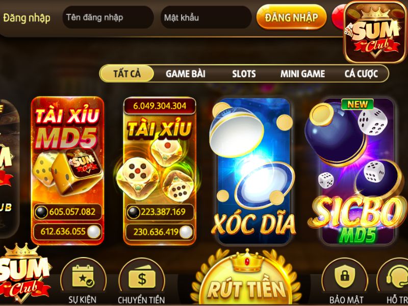 Xóc đĩa livestream Sumclub kết hợp giữa công nghệ hiện đại và livestream trực tiếpXóc đĩa livestream Sumclub kết hợp giữa công nghệ hiện đại và livestream trực tiếp